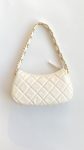 Chanel 23K Calfskin White Hobo Bag For Women 9,1in/25cm