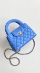 Chanel Kelly Bag Blue For Women 5,1in/13cm