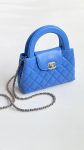 Chanel Kelly Bag Blue For Women 5,1in/13cm