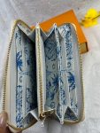 Louis Vuitton Zippy Wallet Blue For Women 7.7in/19.5cm M83624