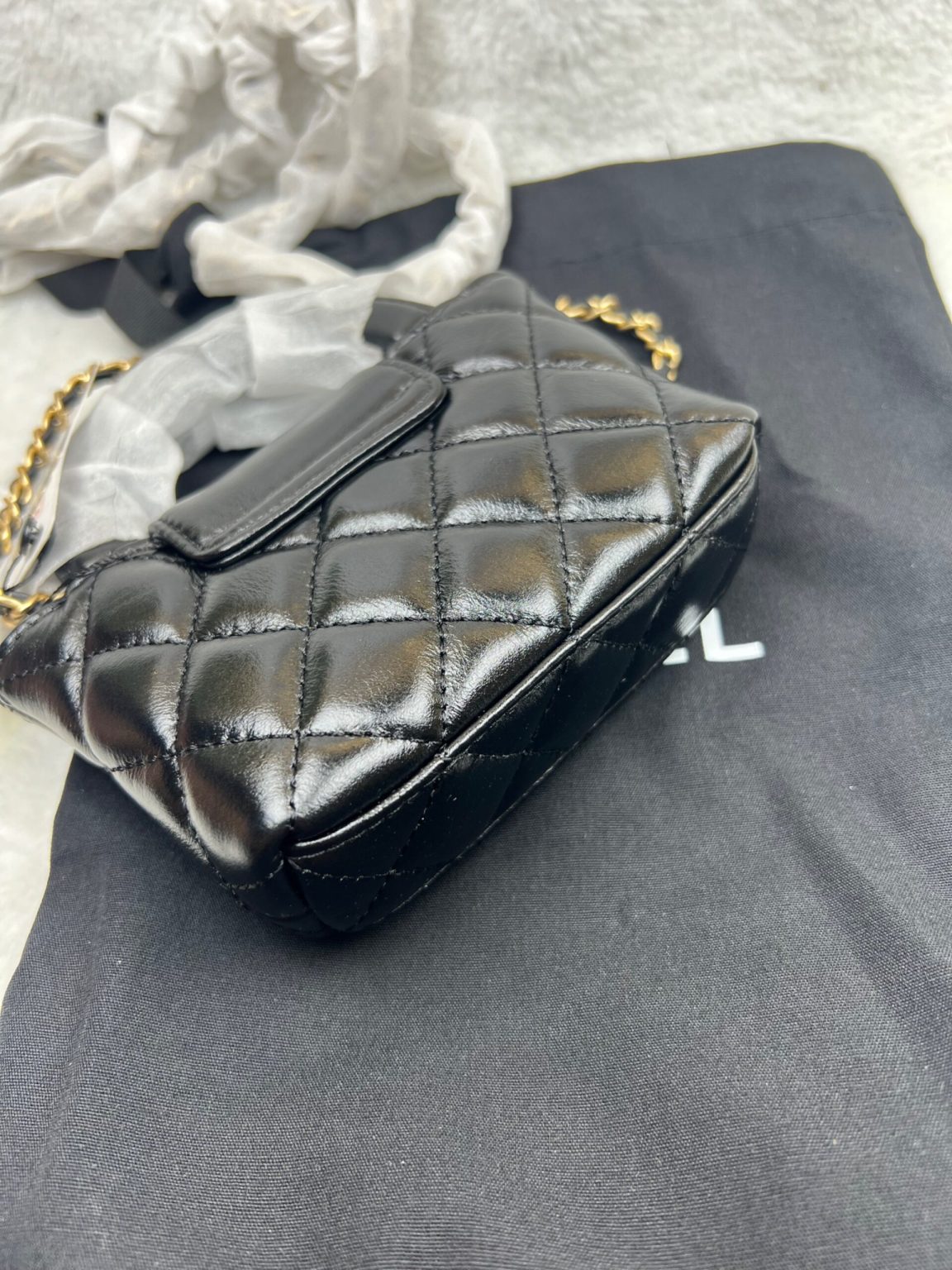 CHANEL KELLY BAG | 3.1 x 4.9 x 1.6 inches