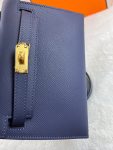 Hermes Kelly 19 Blue France Swift Bag For Women, Women’s Handbags, Shoulder Bags 7.5in/19cm