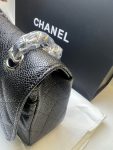 Chanel Classic Handbag Gold Hardware Black For Women, Women’s Bags, Shoulder And Crossbody Bags 10.2in/26cm A01112