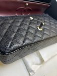 Chanel Classic Handbag Gold Hardware Black For Women, Women’s Bags, Shoulder And Crossbody Bags 10.2in/26cm A01112