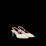 Louis Vuitton Allure Slingback Pump Beige For Women 1ADBVD