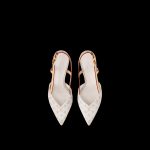 Louis Vuitton Allure Slingback Pump Beige For Women 1ADBVD