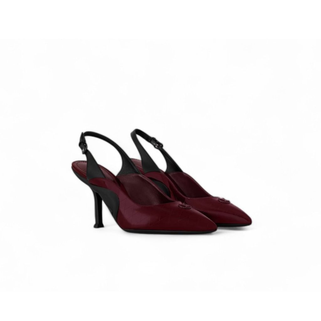 Louis Vuitton Archlight Slingback Pump Bordeaux Red For Women 1ADA7V