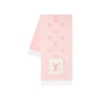 Louis Vuitton Cold Reykjavik Scarf Pink For Women 74.8in/190cm M92569