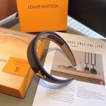 Louis Vuitton Hairband Black For Women