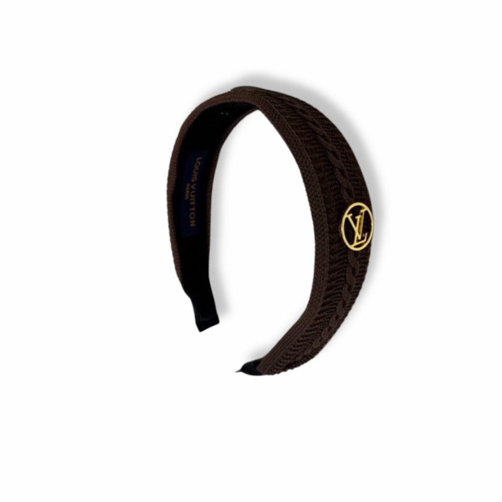 Louis Vuitton Hairband Brown For Women