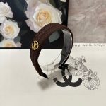 Louis Vuitton Hairband Brown For Women