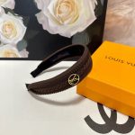 Louis Vuitton Hairband Brown For Women