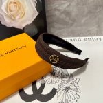 Louis Vuitton Hairband Brown For Women