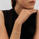 Louis Vuitton Idylle Blossom Bracelet, 3 Golds And Diamonds For Women- Q95286