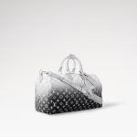 Louis Vuitton Keepall Bandoulière 45 Frost Gradient Silver For Women 17.7in/45cm M12067