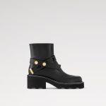 Louis Vuitton LV Beaubourg Ankle Boot Black For Women 1ADADR