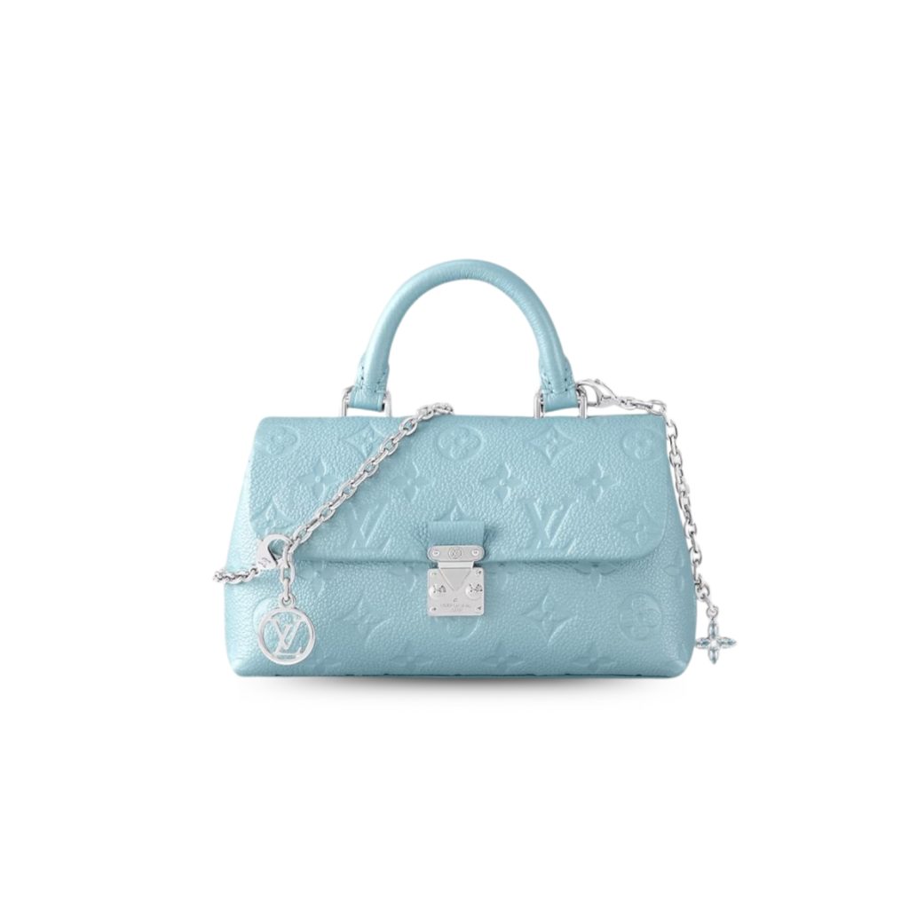 Louis Vuitton Nano Madeleine Azur Frost For Women 8.3in/21cm M12211