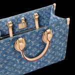 Louis Vuitton OnTheGo MM Denim Blue For Women M46871 – 13.8 Inches / 35 Cm