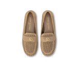 Louis Vuitton Soho Flat Loafer Beige For Women 1AD0Q0