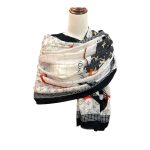 Louis Vuitton Long Scarf White 200cm/79in For Women