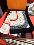 Louis Vuitton Long Scarf White 200cm/79in For Women