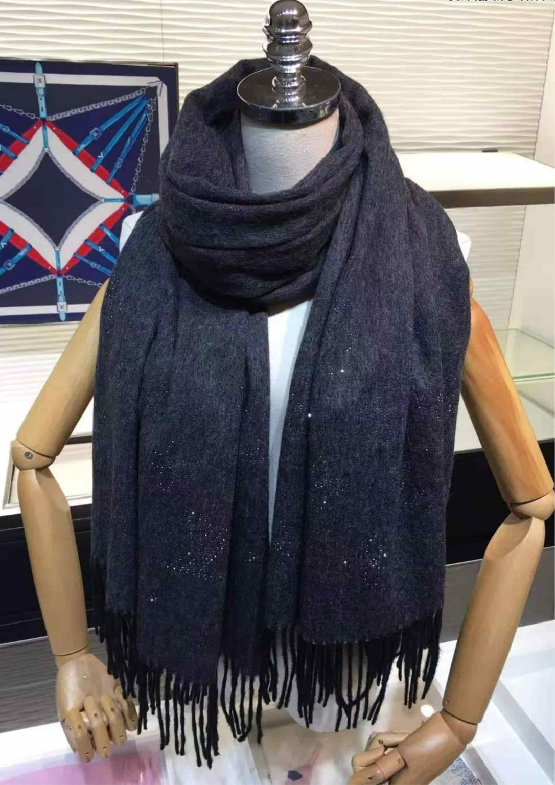 Mahina Flight Mode Scarf Black For Women