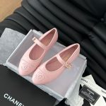 Chanel Mary Janes 24SS Pink For Women