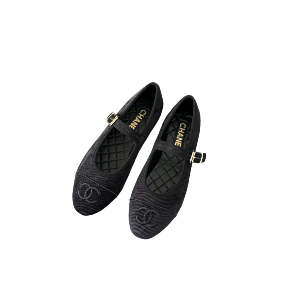 Chanel Mary Janes 24SS Black For Women