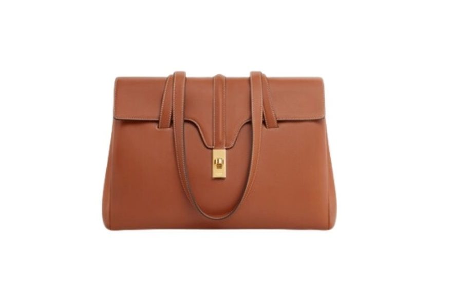 Medium Soft 16 Bag In Smooth Brown/Burgundy/Green Khaki/Light Grey For Women‎ 13in/32cm 195543CR4.04LU