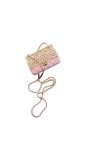 Mini Evening Bag Light Pink/Pink/Balck For Women 4.7 in / 12 cm  AS3526 B09388 NL020