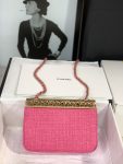 Mini Evening Bag Light Pink/Pink/Balck For Women 4.7 in / 12 cm  AS3526 B09388 NL020