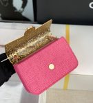 Mini Evening Bag Light Pink/Pink/Balck For Women 4.7 in / 12 cm  AS3526 B09388 NL020