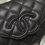 Chanel Mini Messenger Bag Balck For Women 7.4 in / 19 cm