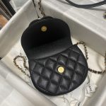 Chanel Mini Messenger Bag Balck For Women 7.4 in / 19 cm