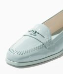 Chanel Moccasins Light Blue For Women- G45409 B15232 NT973