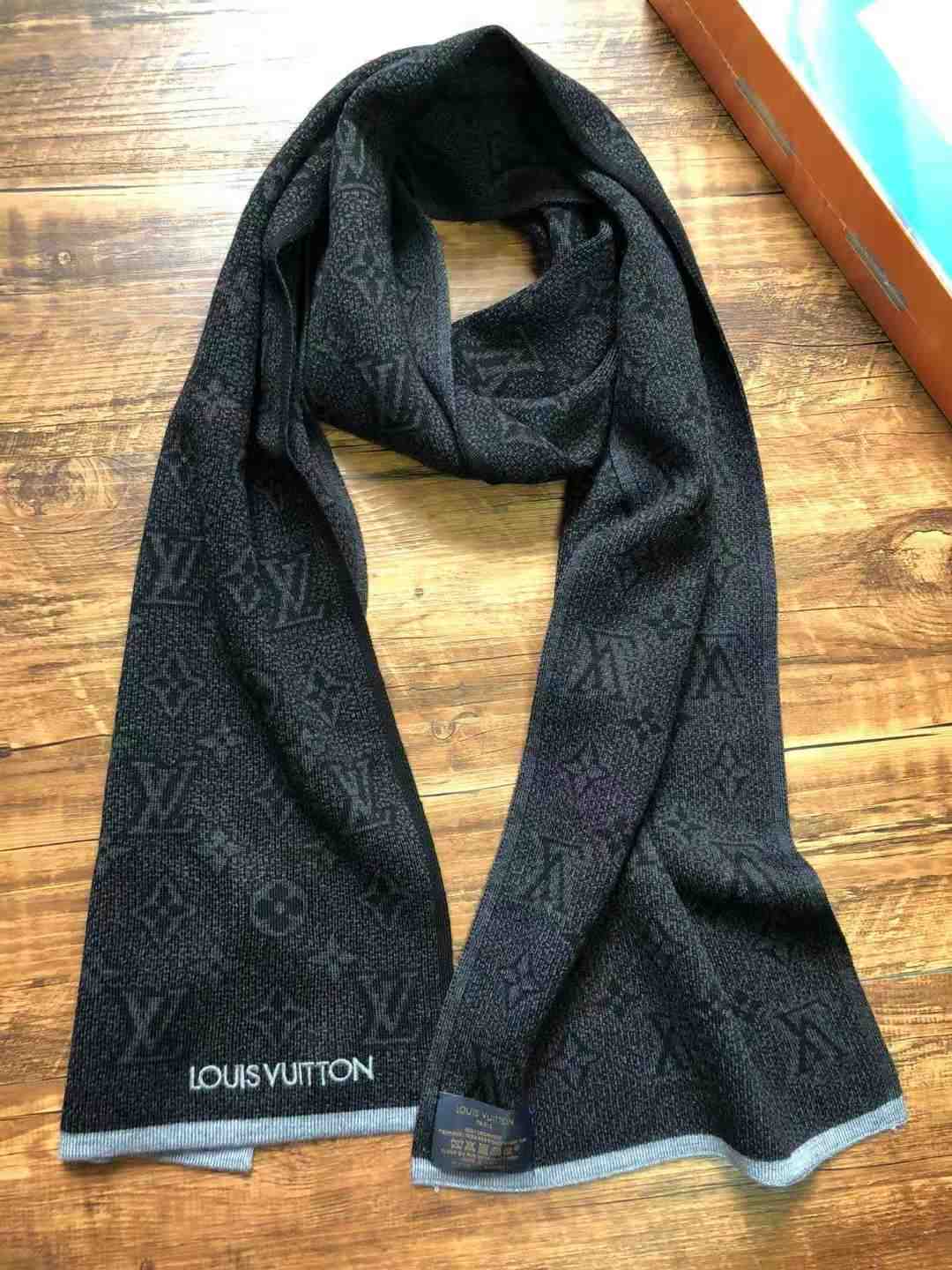 My Monogram Eclipse Scarf Black For Women