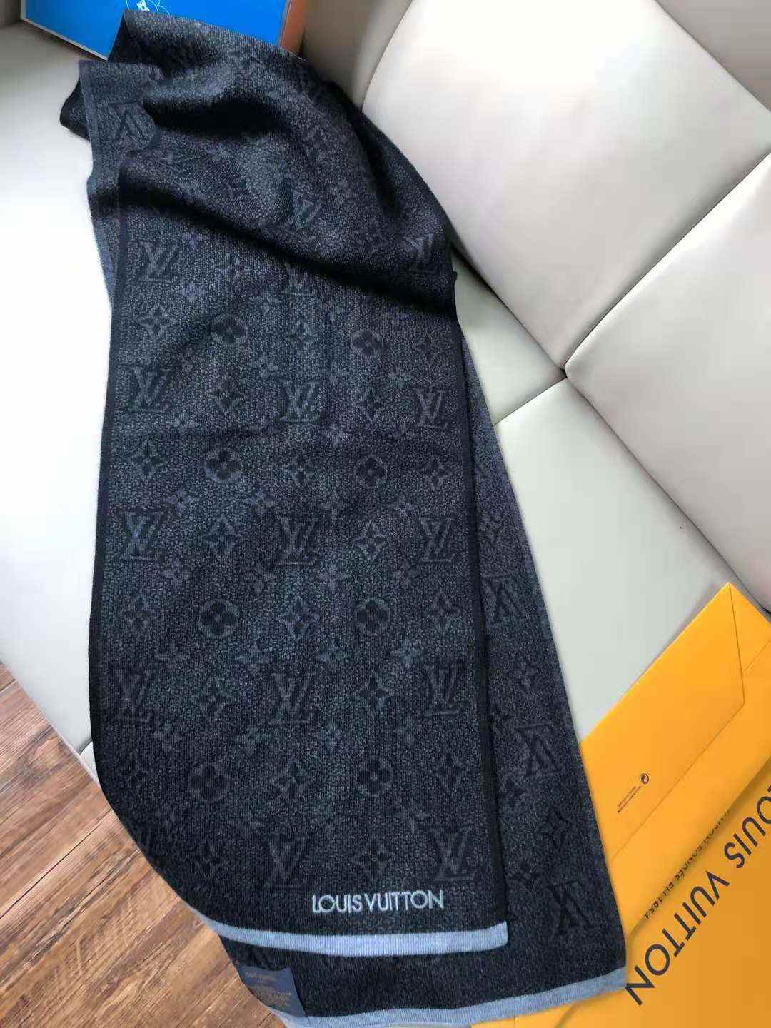 My Monogram Eclipse Scarf Black For Women