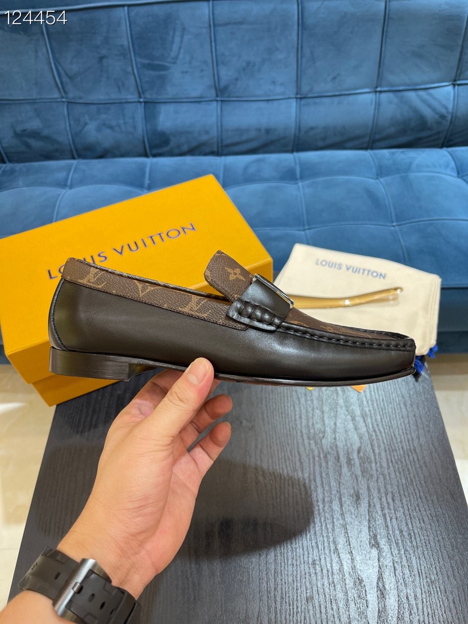 Louis Vuittion Major Loafer Brown For Men LV