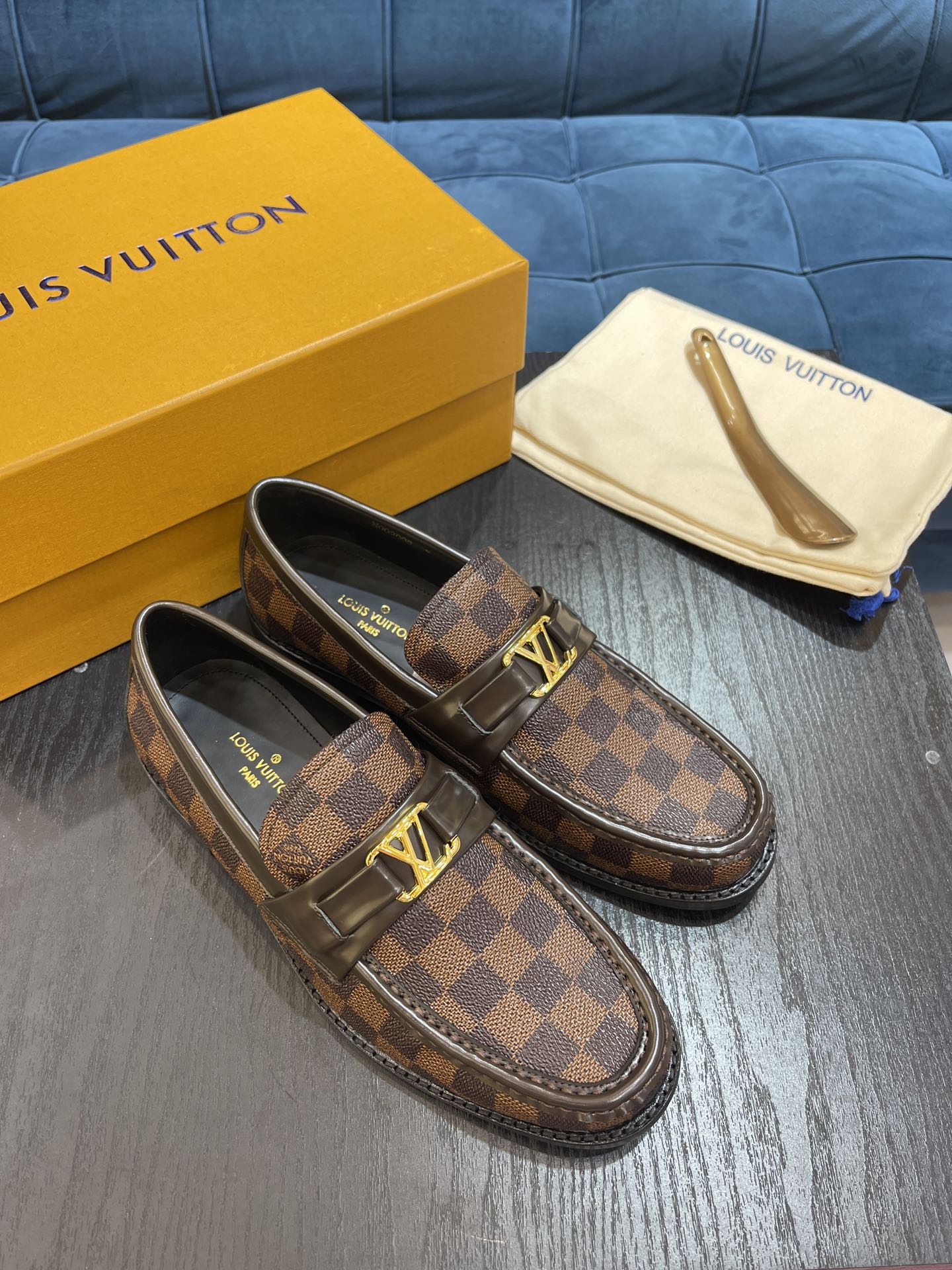 Louis Vuittion Major Loafer Brown For Men LV