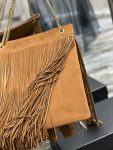 Saint Laurent Grace Ladies Tassel Brown For Women, Women’s Bags 13.8in/35cm YSL‎