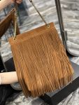 Saint Laurent Grace Ladies Tassel Brown For Women, Women’s Bags 13.8in/35cm YSL‎