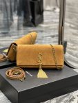 Saint Laurent Kate 99 Chain Bag With Tassel Brown For Women, Women’s Bags 10.2in/26cm YSL