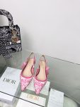 Christian Dior Women’s J’Adior Slingback Pump Pink For Women CD 0.7in/ 2cm