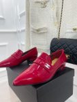 Chanel Women’s Loafer With Logo Red For Women