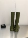 Chanel Women’s Hight Boots Dark Green For Women