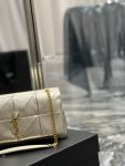 Saint Laurent Jamie Medium Chain Bag Gold For Women, Women’s Bags 9.8in/25cm YSL