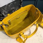 Saffiano Lux Galleria In Yellow For Women 9in/ 23cm