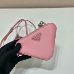 Saffiano Mini Pouch In Pink For Women 5.9in/ 15cm 1NR015_053_F0442