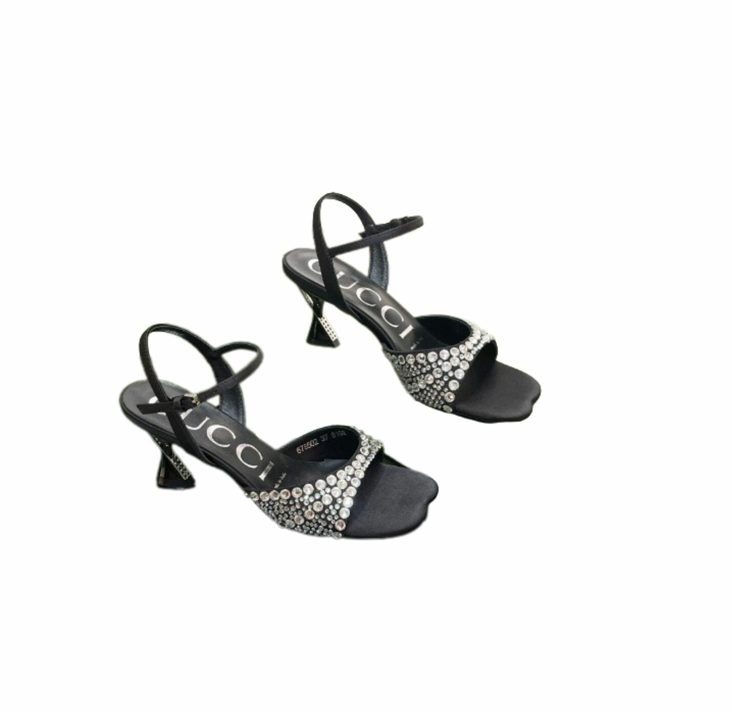 Gucci Sandal With Crystals Black For Women