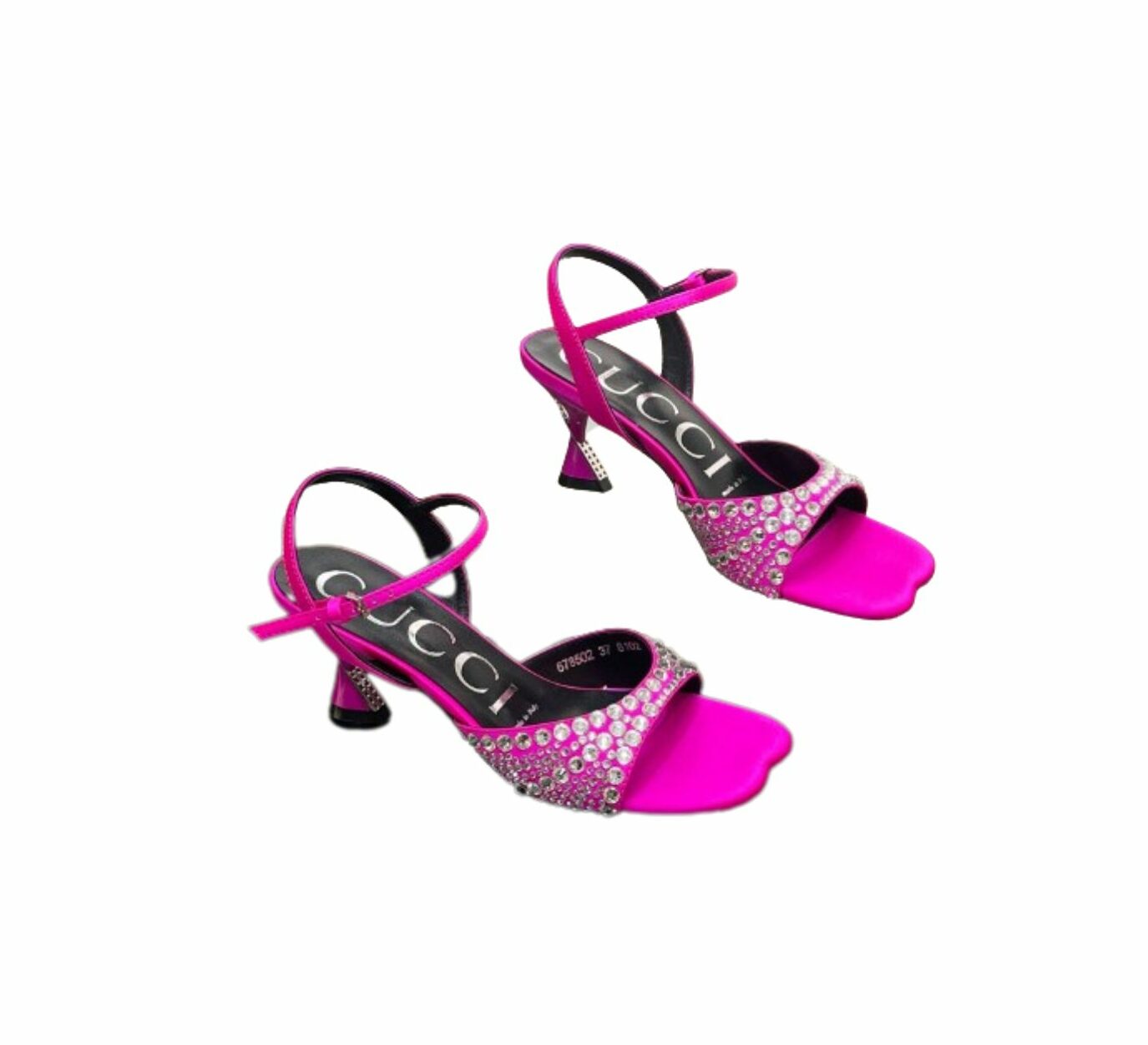 Gucci Sandal With Crystals Pink For Women